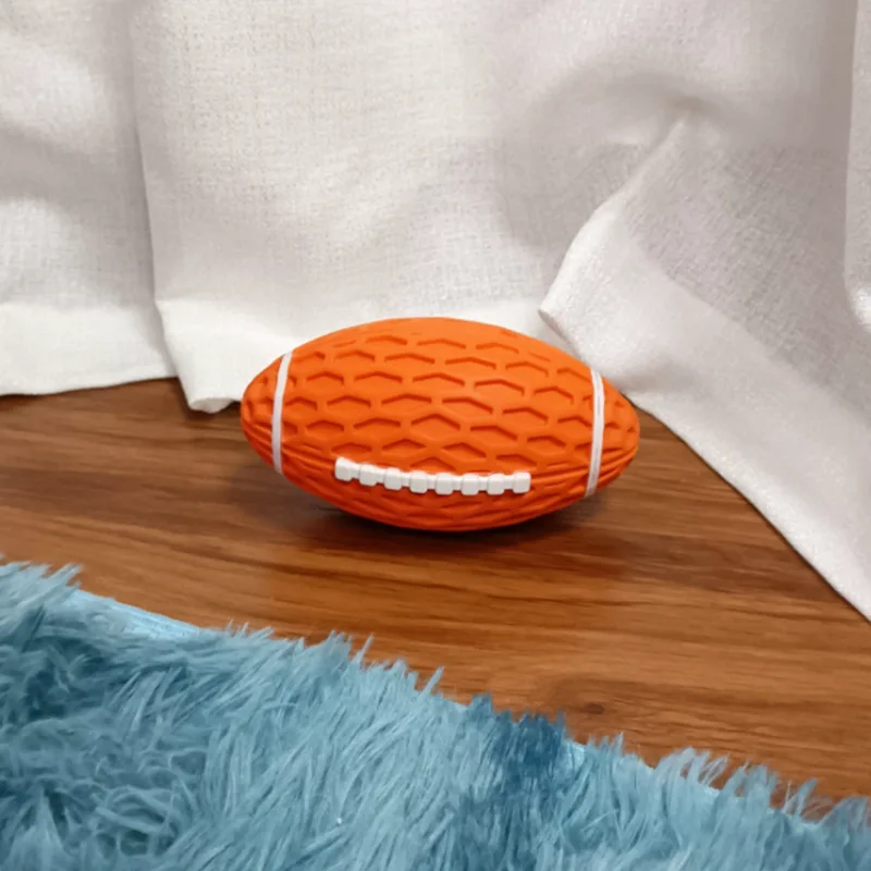 Juguetes para perros con pelota masticable chirriante
